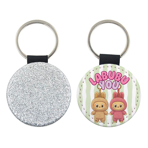 I Labubu You - keyring by Ms Doodle