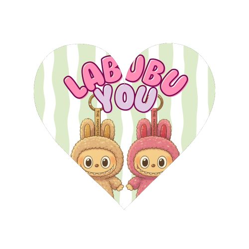 I Labubu You - Magnet by Ms Doodle