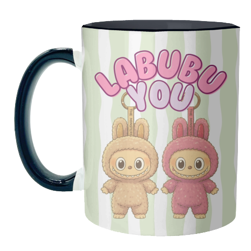 I Labubu You - unique mug by Ms Doodle
