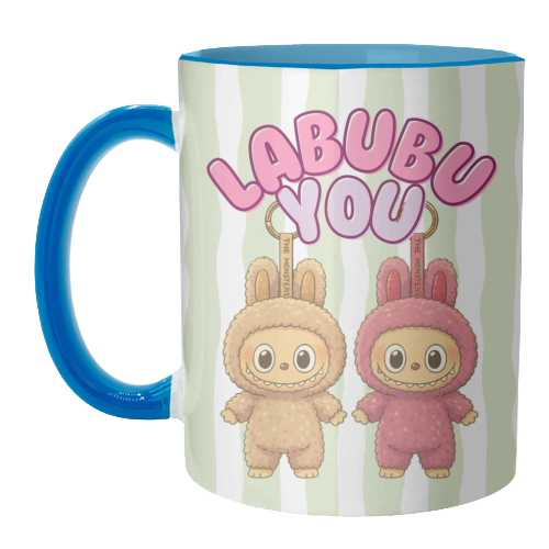 I Labubu You - unique mug by Ms Doodle
