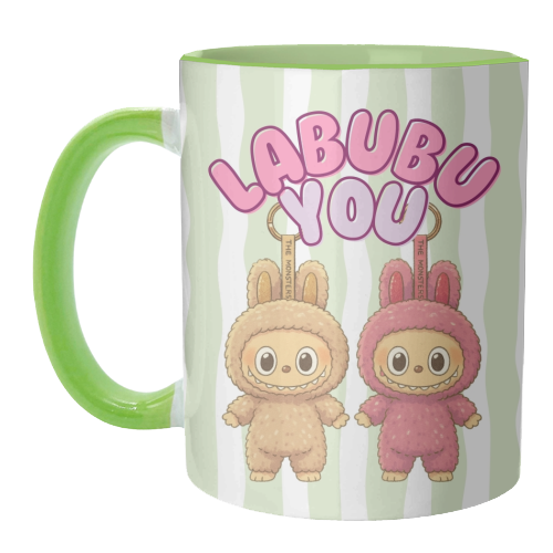 I Labubu You - unique mug by Ms Doodle