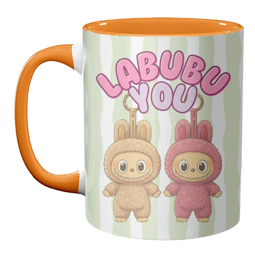 I Labubu You - unique mug by Ms Doodle