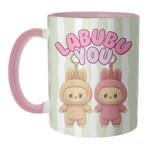 I Labubu You - unique mug by Ms Doodle