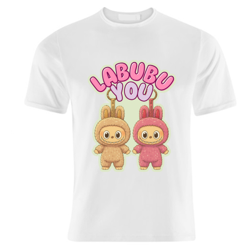 I Labubu You - unique t shirt by Ms Doodle