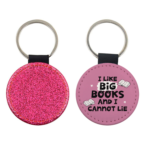I like big books - keyring by Giddy Kipper