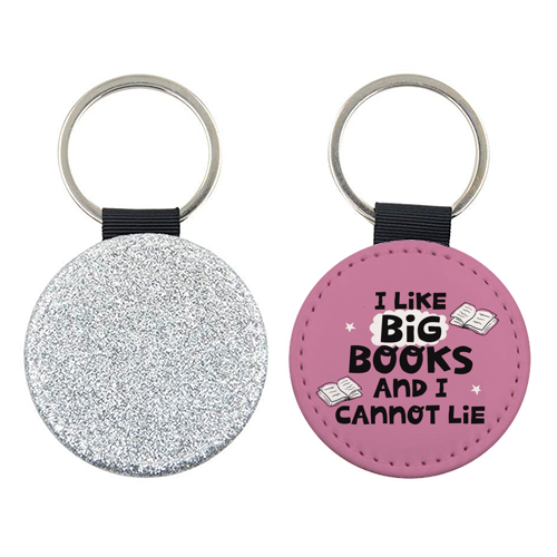 I like big books - keyring by Giddy Kipper