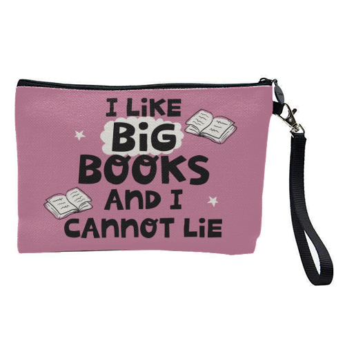 I like big books - pretty makeup bag by Giddy Kipper