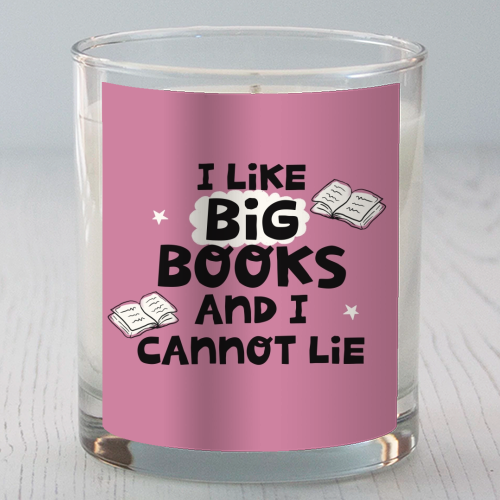 I like big books - scented candle by Giddy Kipper