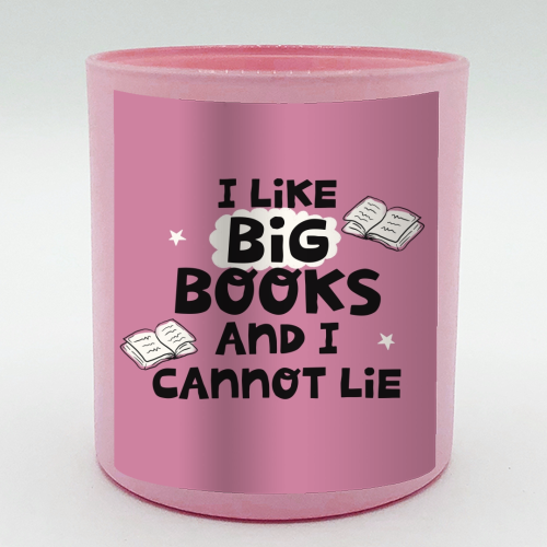 I like big books - scented candle by Giddy Kipper