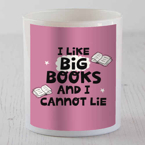 I like big books - scented candle by Giddy Kipper