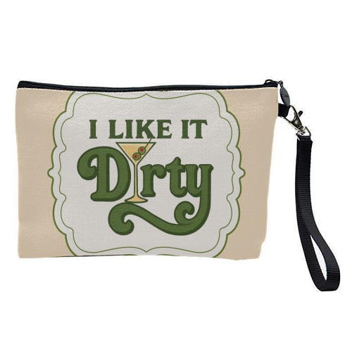 I like it Dirty - pretty makeup bag by Ms Doodle
