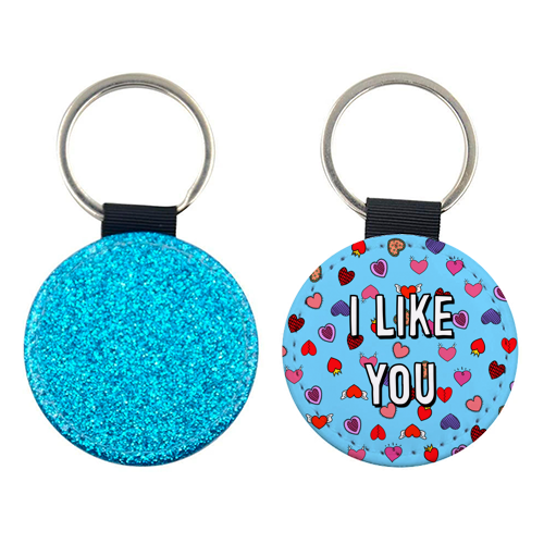 I Like You - keyring by Adam Regester