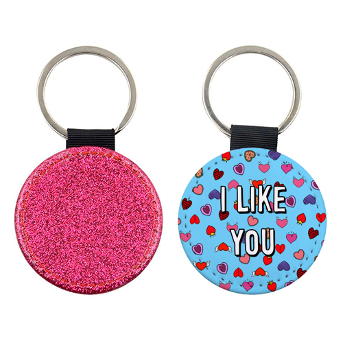 I Like You - keyring by Adam Regester