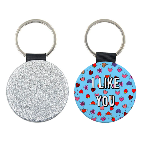 I Like You - keyring by Adam Regester