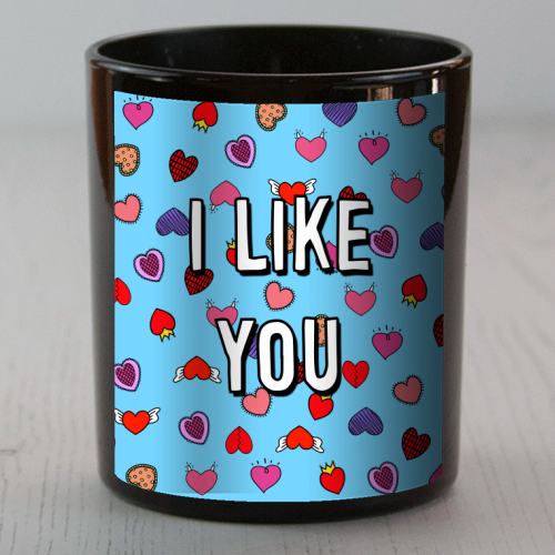 I Like You - scented candle by Adam Regester