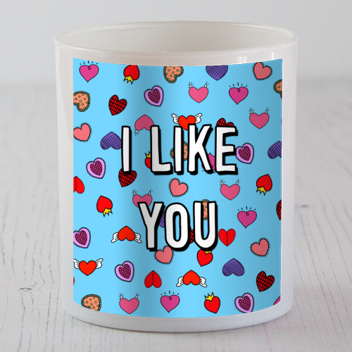 I Like You - scented candle by Adam Regester