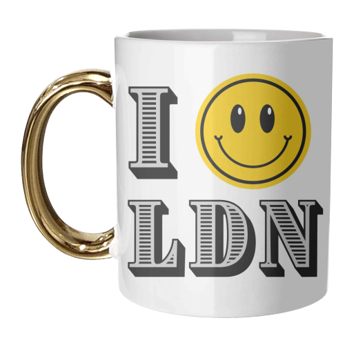 I :) LONDON - unique mug by Lilly Rose