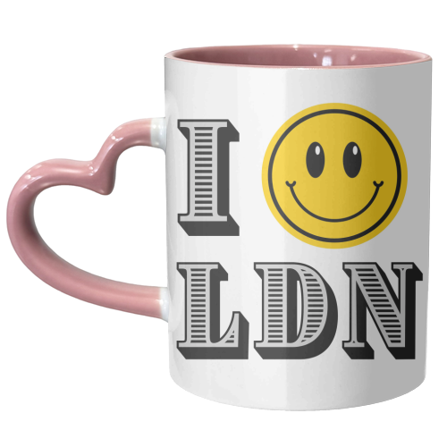 I :) LONDON - unique mug by Lilly Rose