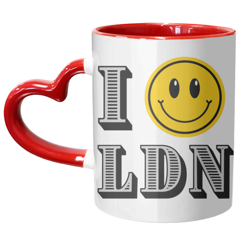I :) LONDON - unique mug by Lilly Rose