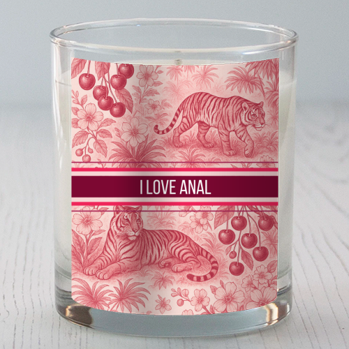 I love anal - scented candle by Lilly Rose