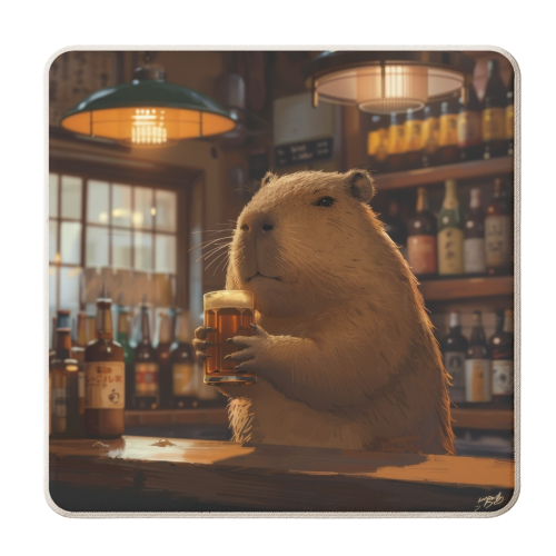 I love beer - personalised beer coaster by DejaReve