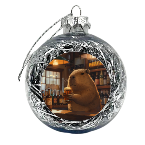 I love beer - xmas bauble by DejaReve