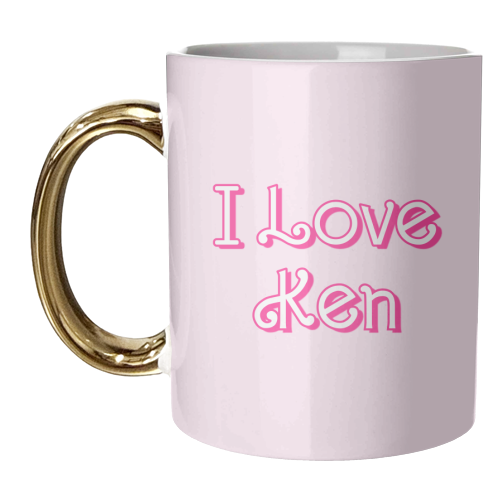 I Love Ken - unique mug by Adam Regester