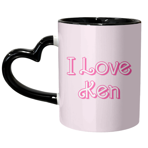 I Love Ken - unique mug by Adam Regester