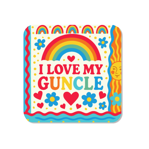 I LOVE MY GUNCLE - Magnet by Ms Doodle