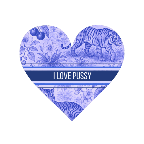 i love pussy - Magnet by Lilly Rose