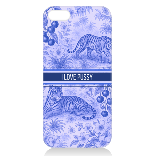 i love pussy - unique phone case by Lilly Rose