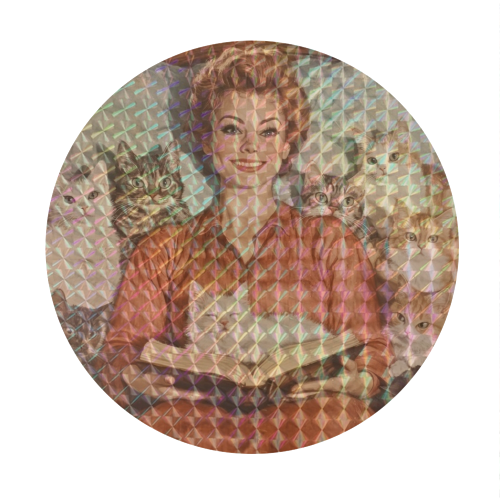 I love reading books - Circle Sticker by DejaReve