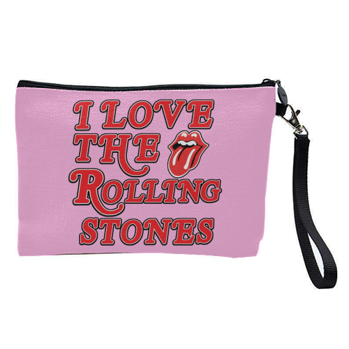 I love the Rolling Stones - pretty makeup bag by Lilly Rose
