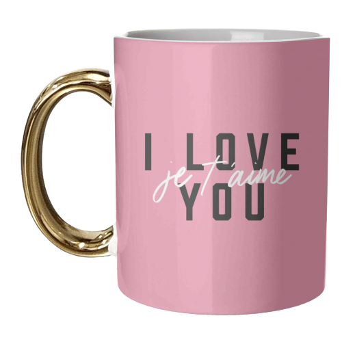 I Love You - unique mug by The Native State