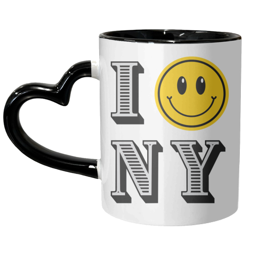 I :) NY - unique mug by Lilly Rose