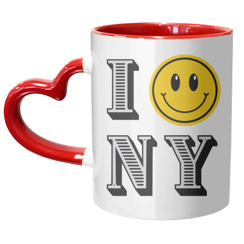 I :) NY - unique mug by Lilly Rose