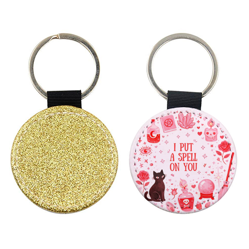I put a spell on you - keyring by Lilly Rose