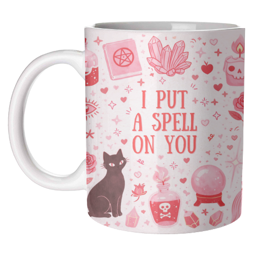 I put a spell on you - unique mug by Lilly Rose