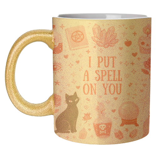 I put a spell on you - unique mug by Lilly Rose