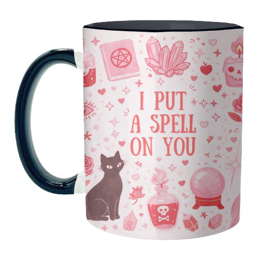 I put a spell on you - unique mug by Lilly Rose
