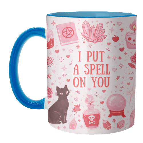 I put a spell on you - unique mug by Lilly Rose