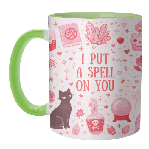 I put a spell on you - unique mug by Lilly Rose