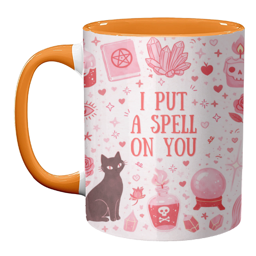 I put a spell on you - unique mug by Lilly Rose