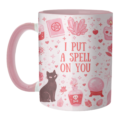 I put a spell on you - unique mug by Lilly Rose