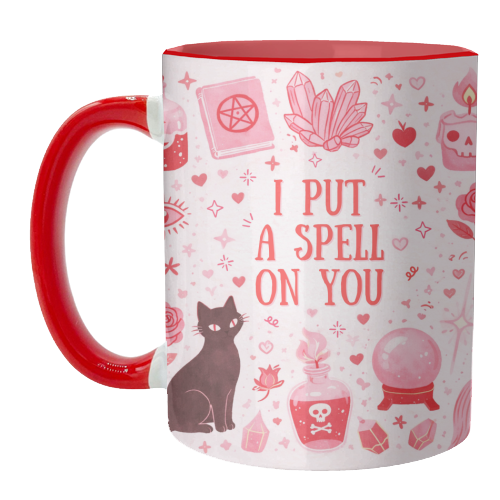 I put a spell on you - unique mug by Lilly Rose