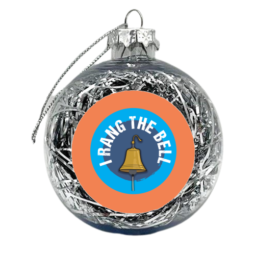 I RANG THE BELL - xmas bauble by Mad Philomena
