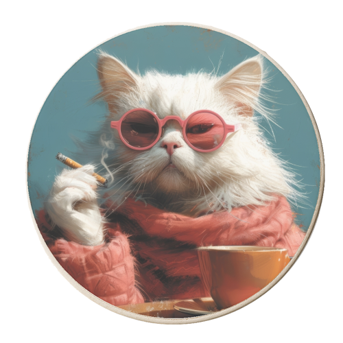 I see - personalised beer coaster by DejaReve