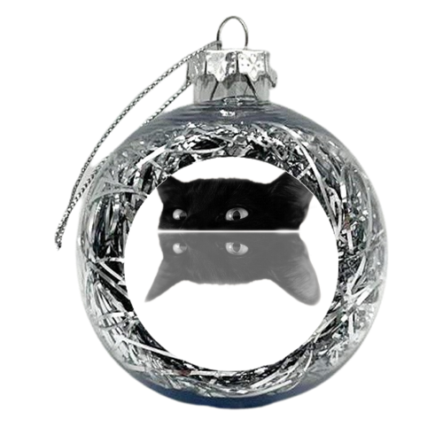 I see you - xmas bauble by DejaReve