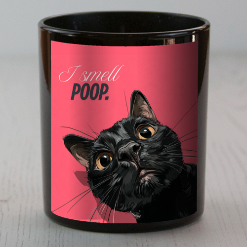 I smell poop. - scented candle by DejaReve