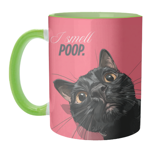I smell poop. - unique mug by DejaReve